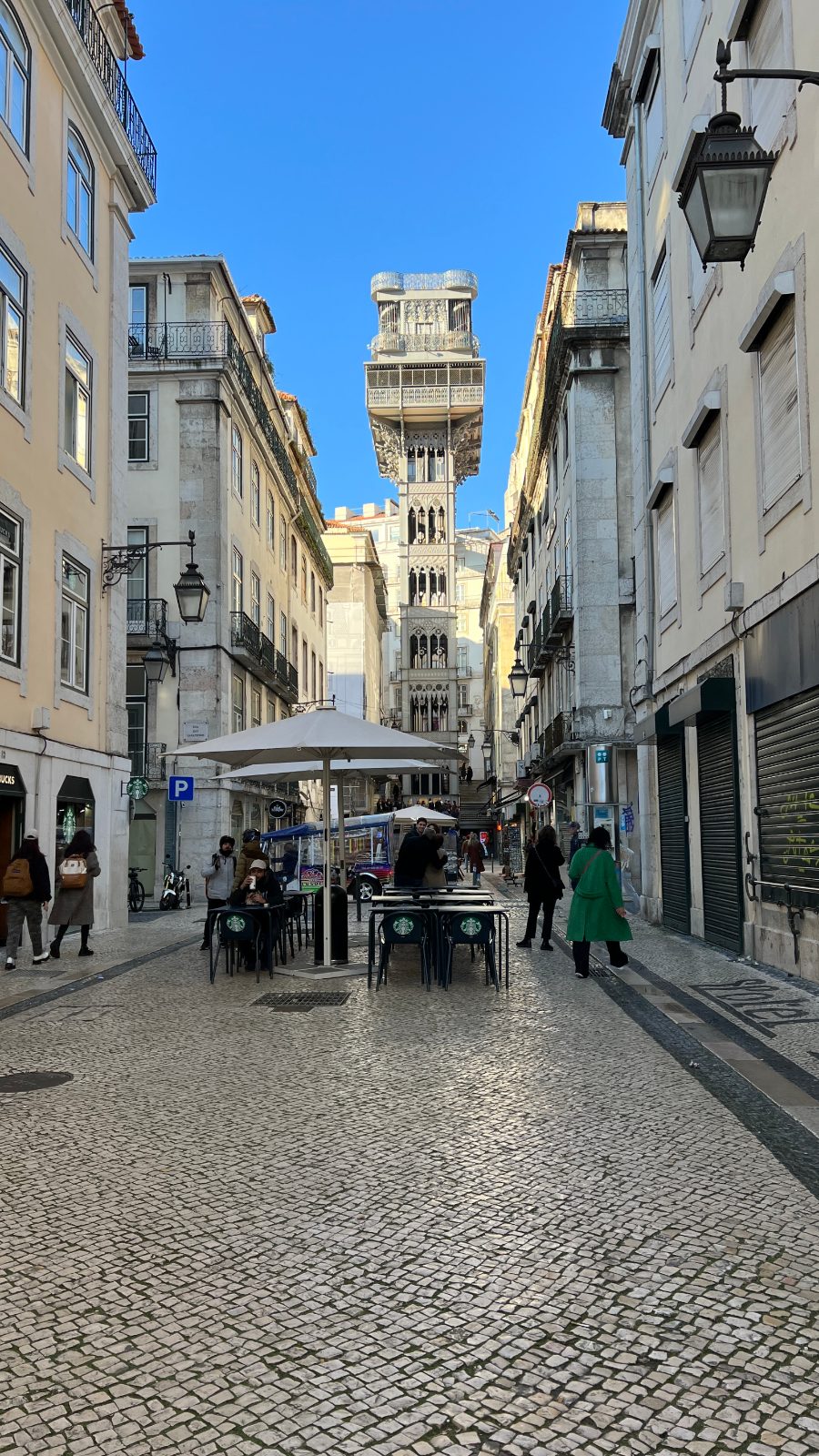 Calles del centro histórico de Lisboa