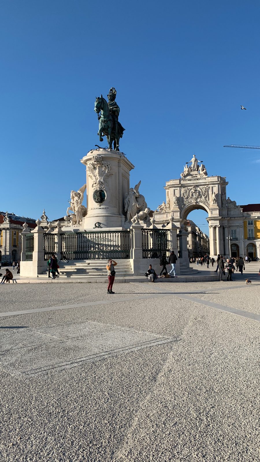 Praça do Comércio y Arco da Rua Augusta en Lisboa