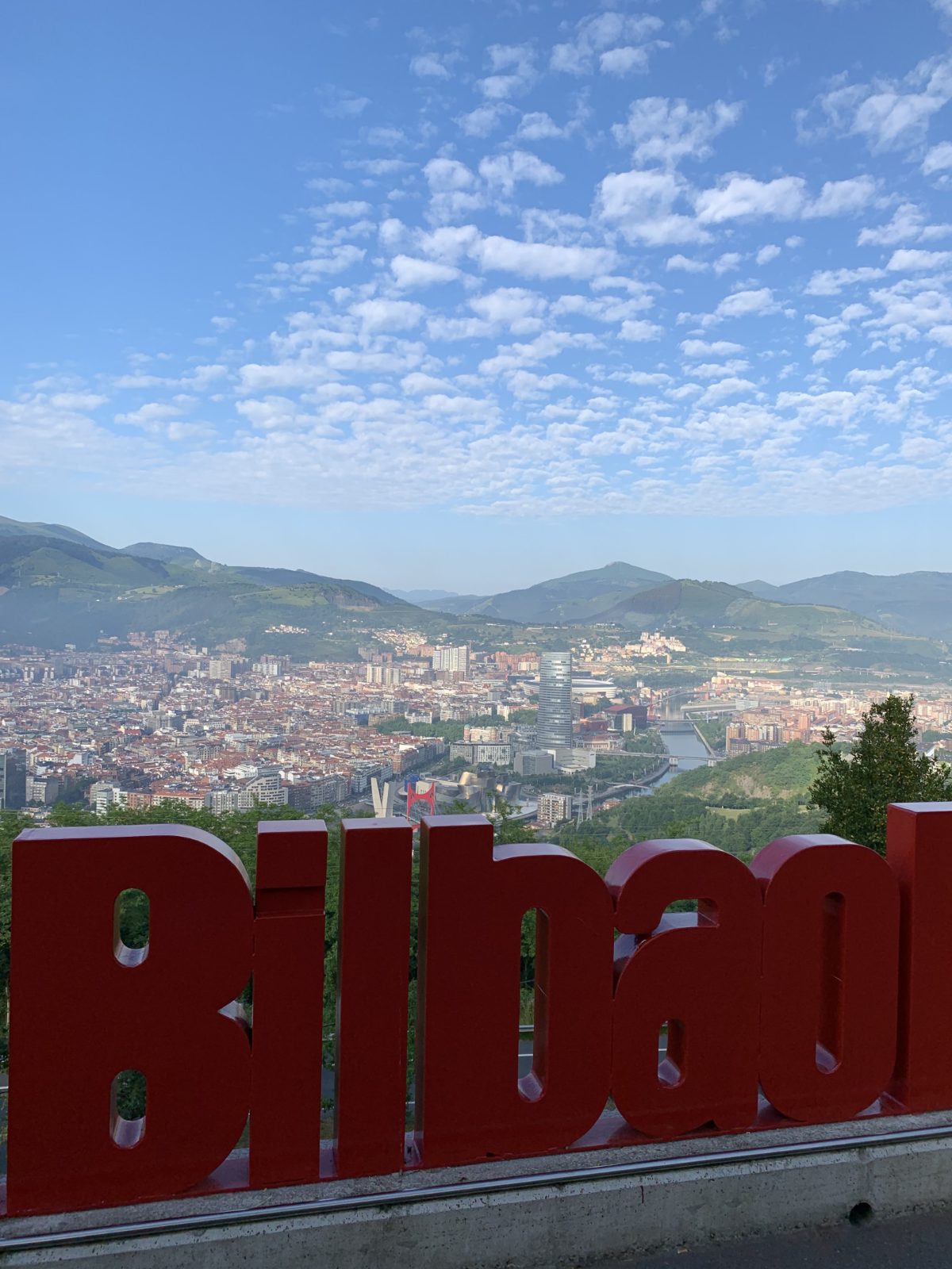 Bilbao desde el monte Artxanda