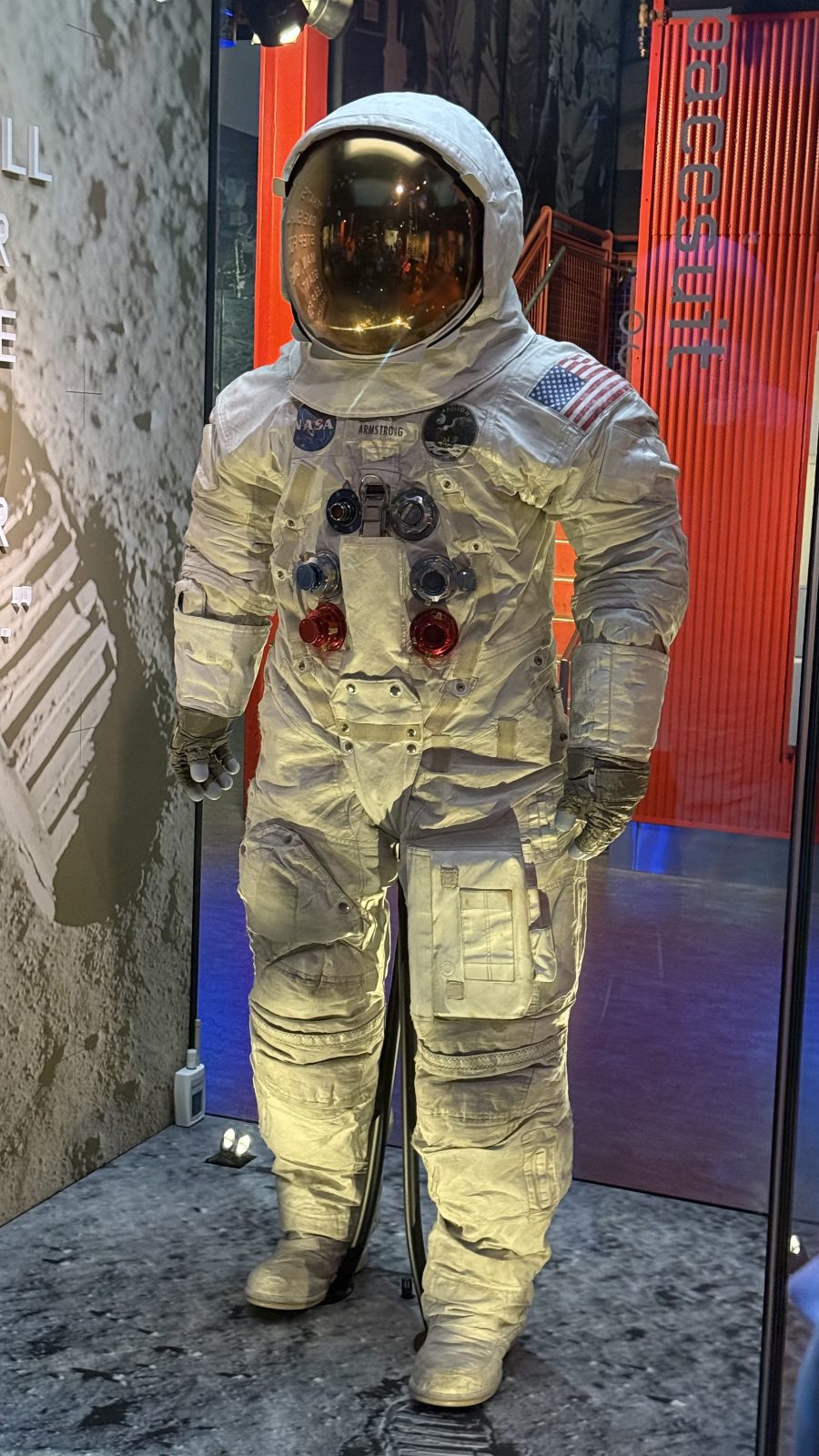 Traje espacial de Neil Armstrong