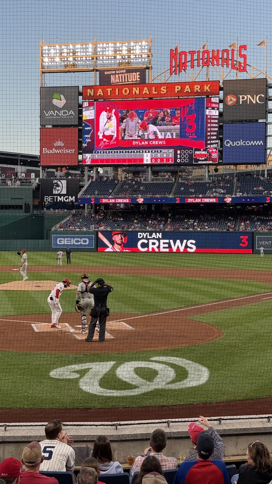 Partido de los Washington Nationals